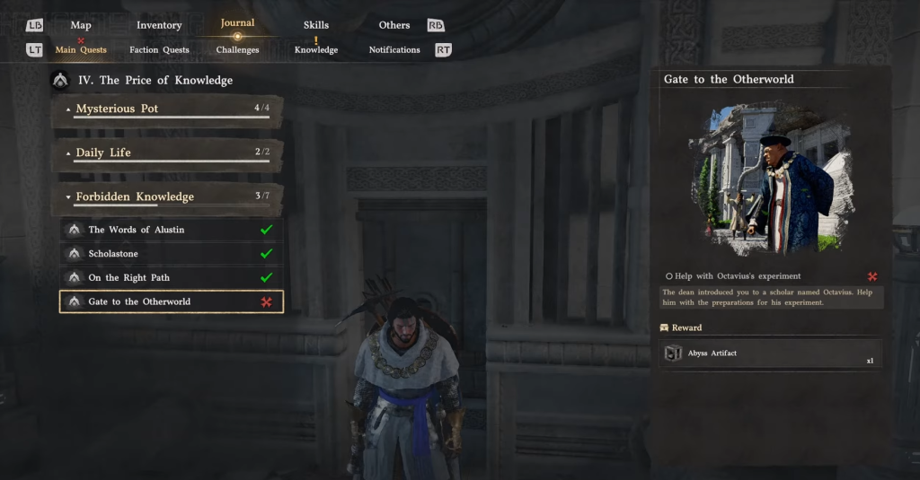 Gate to the Otherworld quest 