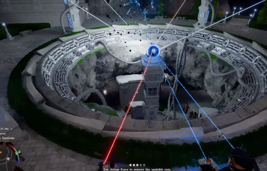 Unstable core in Crimson Desert