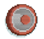 A coin that's shaped like a speaker.