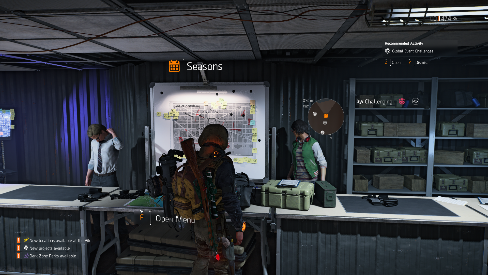 Player in the vendor at the Capitol building