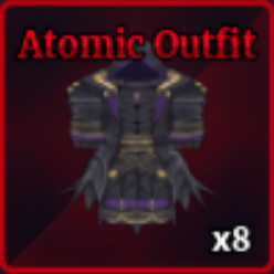 Atomic Outfit Accessory from Sailor Piece Roblox experience.