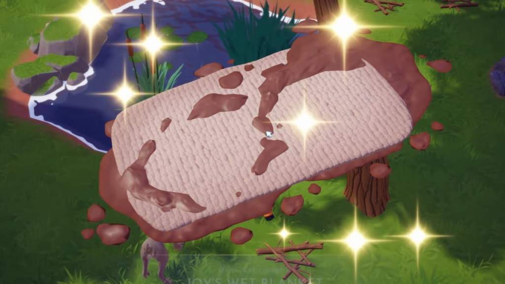 caught joy's wet blanket in disney dreamlight valley