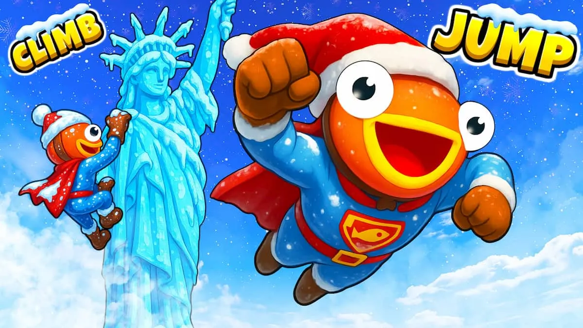 Climb and Jump Tower Fortnite promo art.