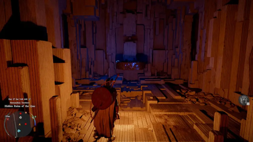 The Abyss Nexus Platform in Karin Quarry in Crimson Desert. 