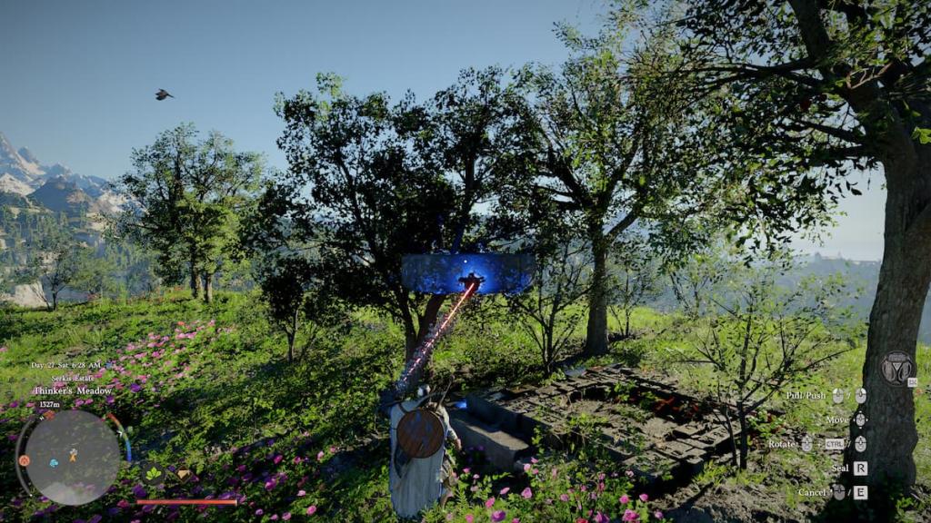 Abyss Nexus platform being handled through Axiom Force in Crimson Desert.