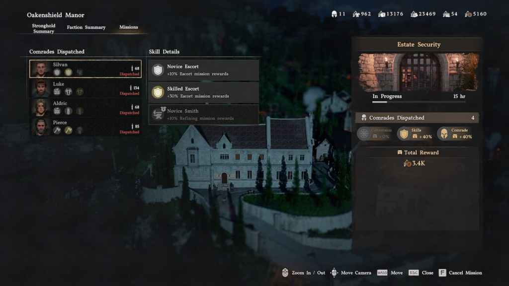 Greymane missions in Crimson Desert. 