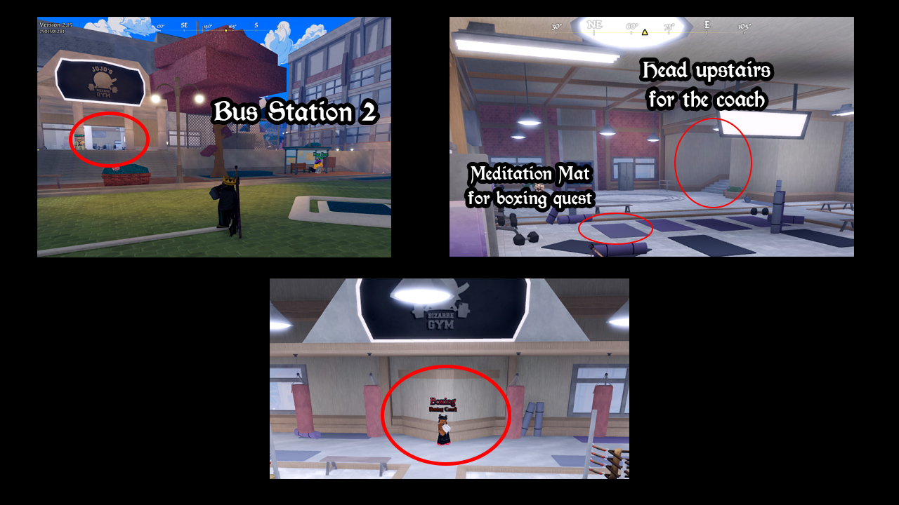 how to find boxing trainer npc and get boxing fighting style in bizzare lineage