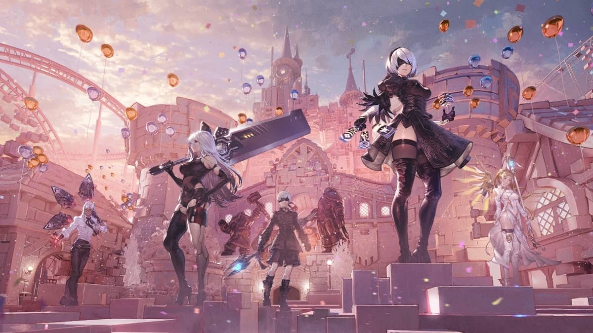 Overwatch Nier Automata art