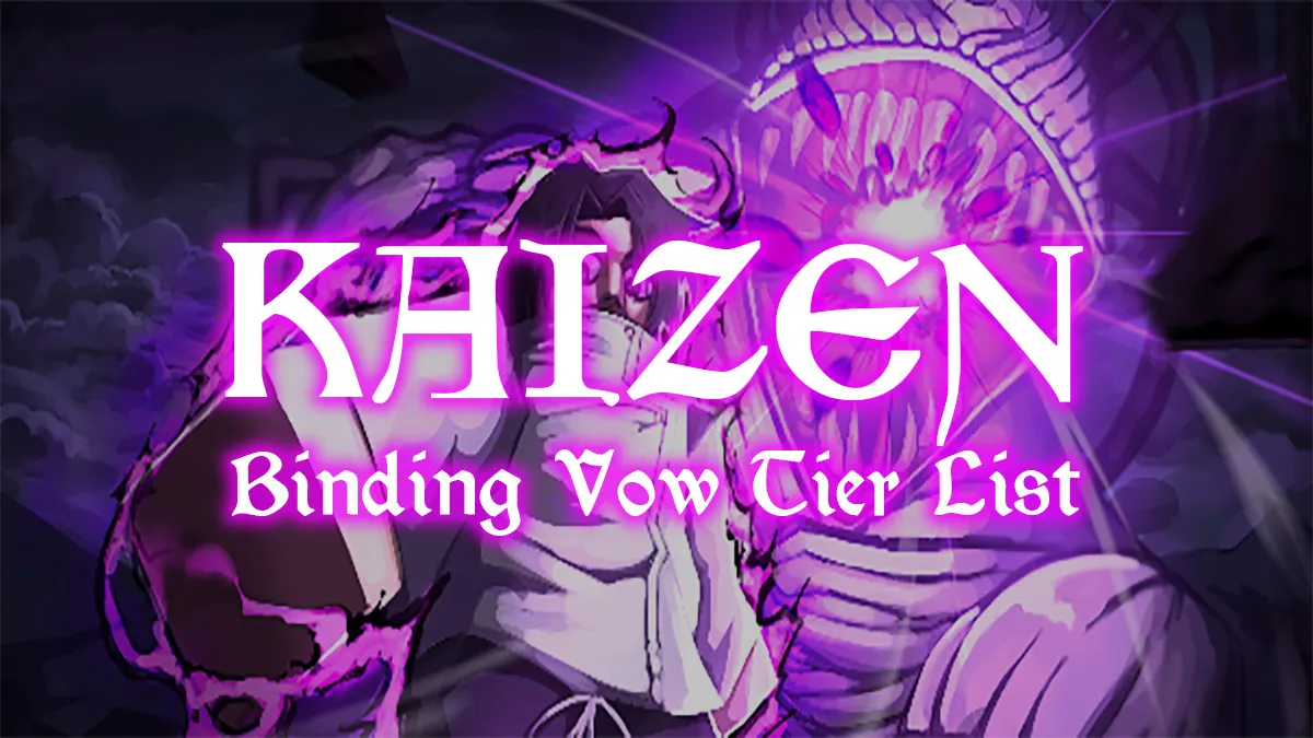 kaizen binding vow tier list and guide