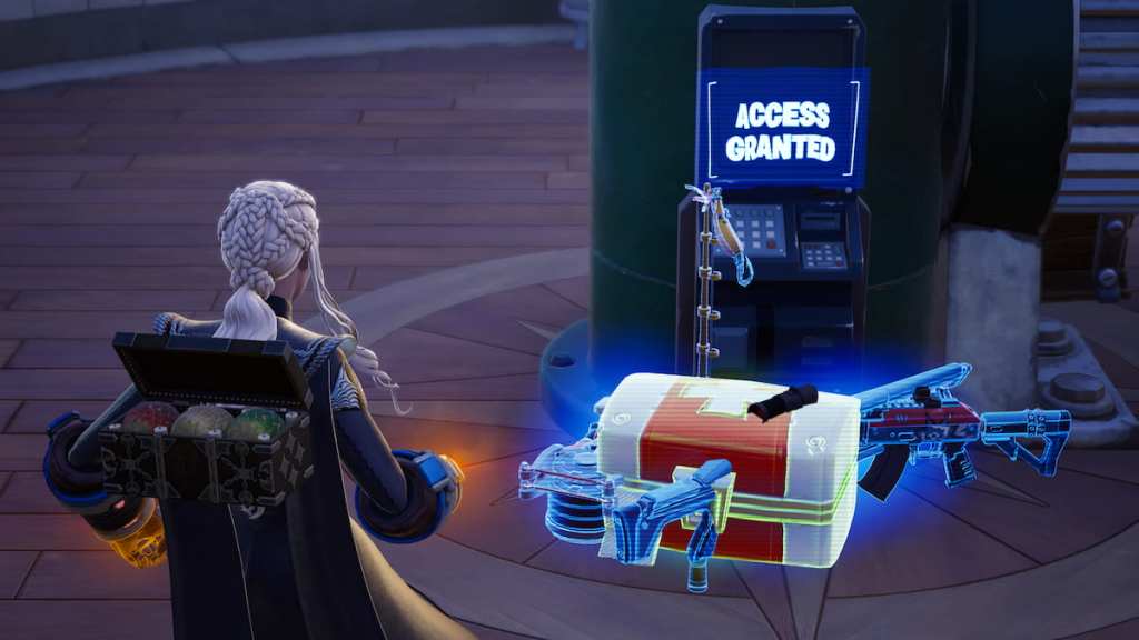 lighthouse vault loot dropped in fortnite