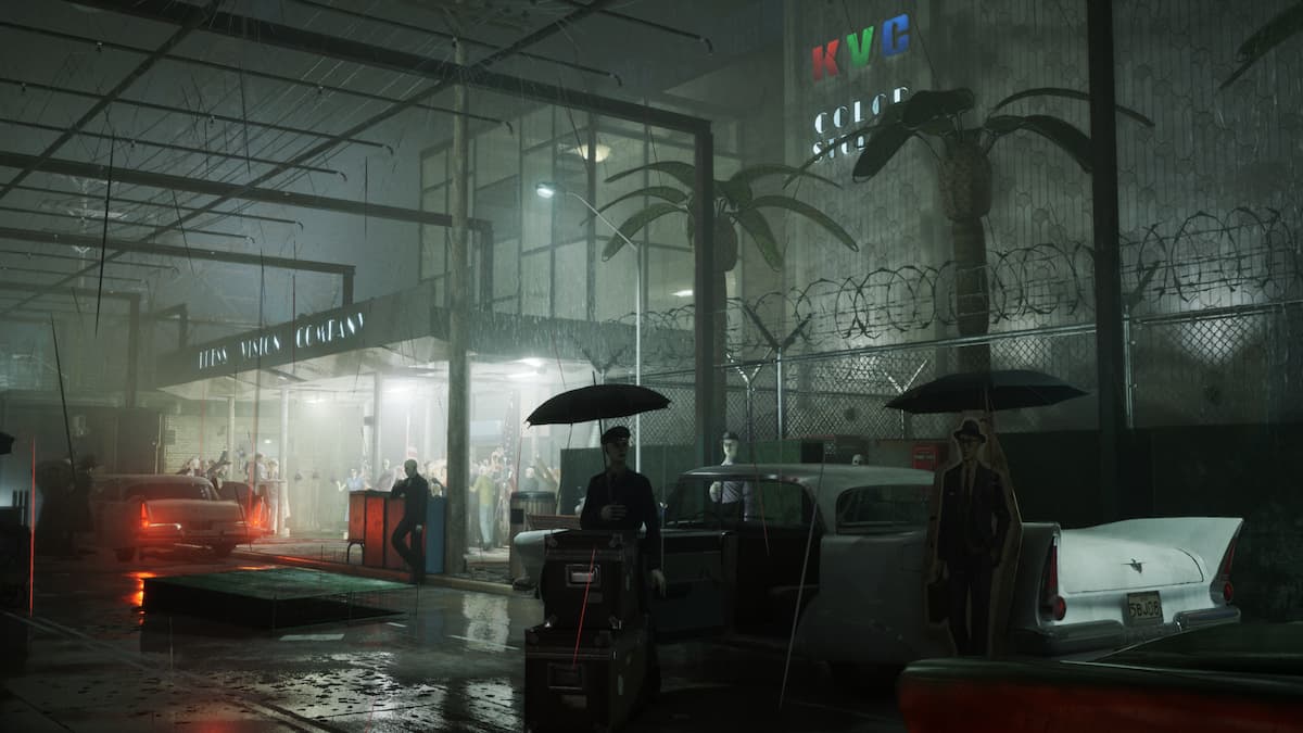 TV studio exterior in The Outlast Trials.