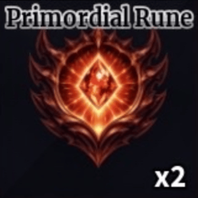 Primordial Rune from Sailor Piece Roblox experience.