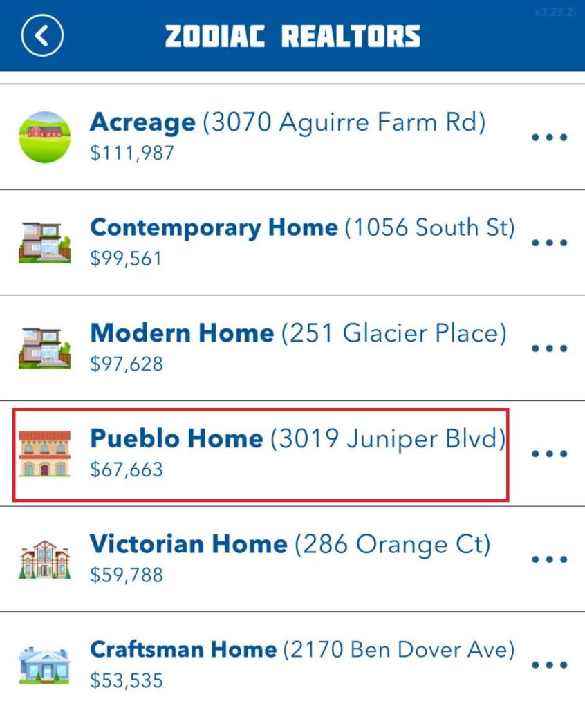 Pueblo home in bitlife