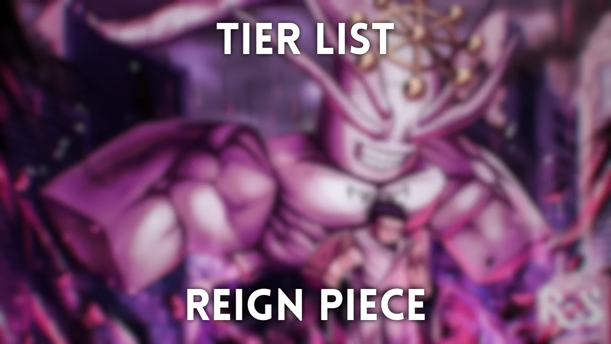 Reign Piece tier list cover image.