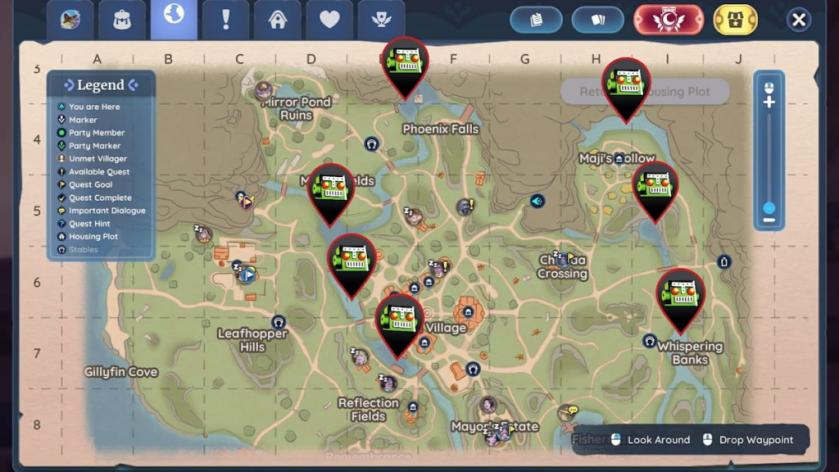 Energized Piranha locations on map in Palia