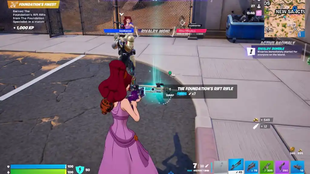 How to get The Foundation's Rift Rifle in Fortnite Chapter 7, season 2 ...