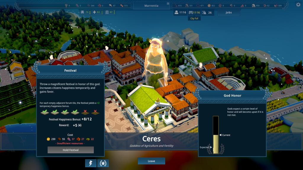 Ceres in Nova Roma