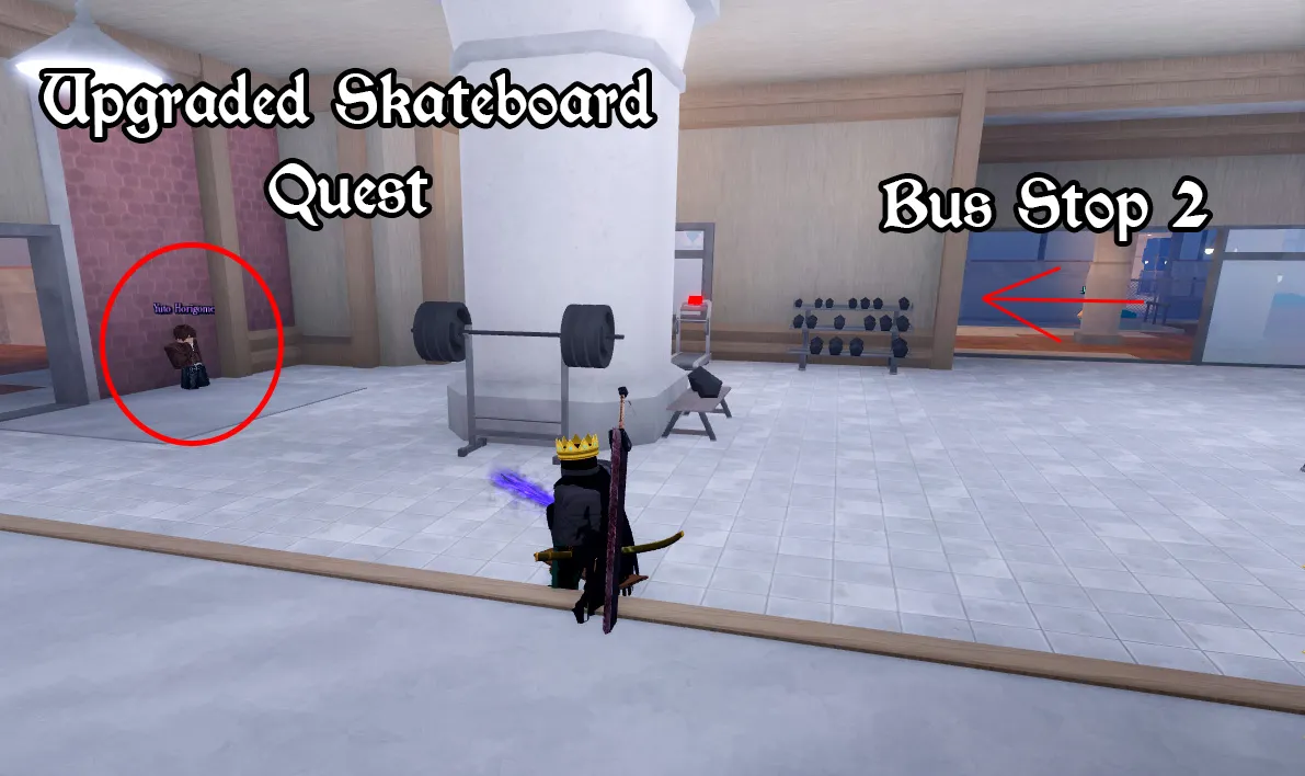 how to get the upgraded skateboard bizzare lineage