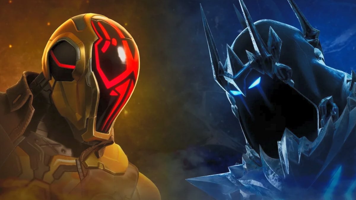 Voyager versus ice king in fortnite