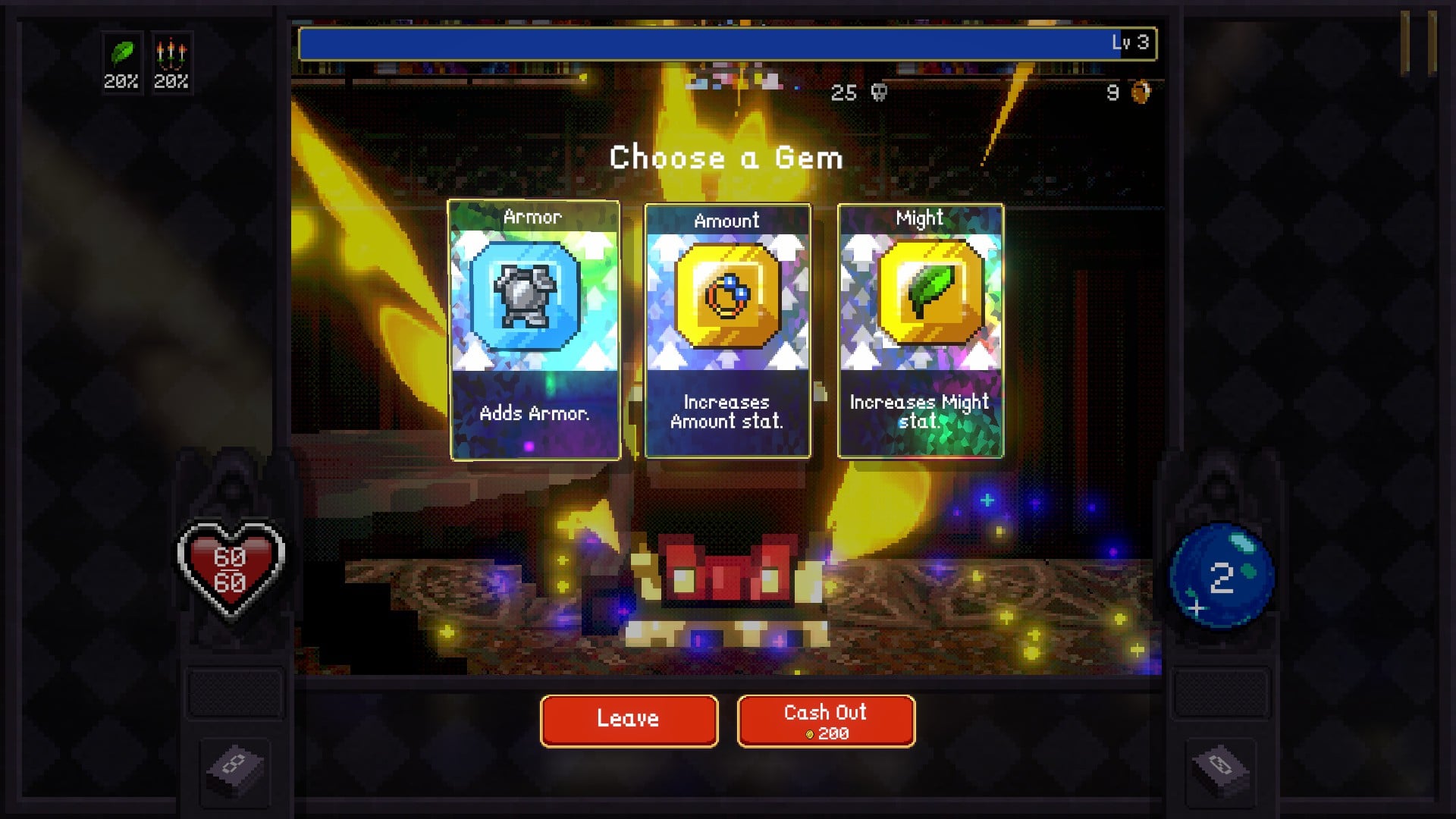 Gems in Vampire Crawlers