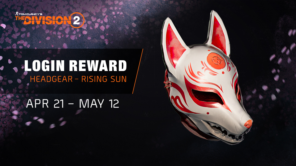 Sakura mask in The Division 2