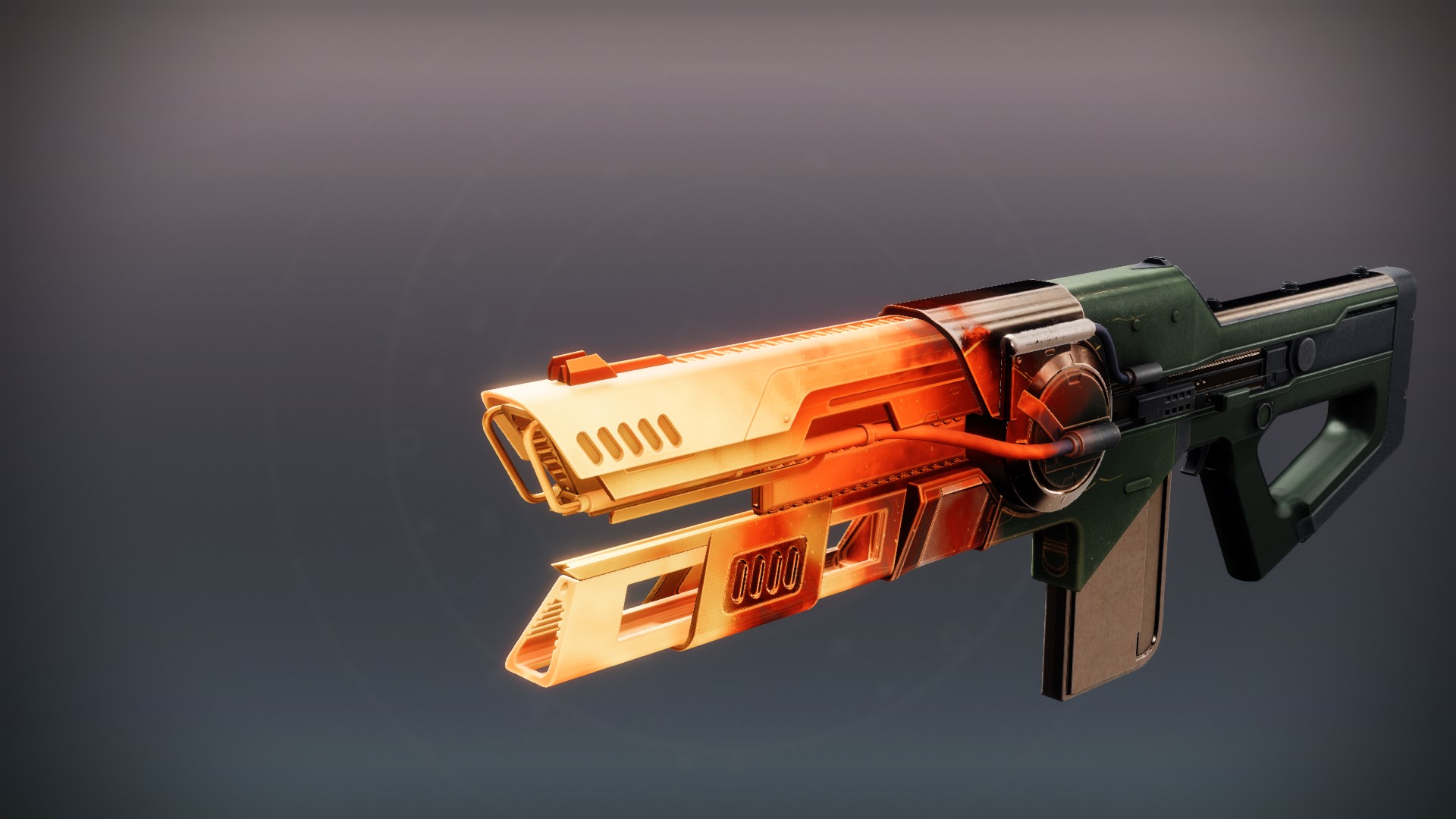 The Action Item trace rifle with the Iron Banner blazing holofoil.