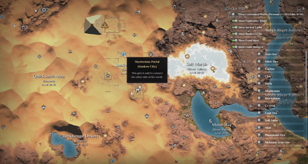 Anubis location in Soulmask