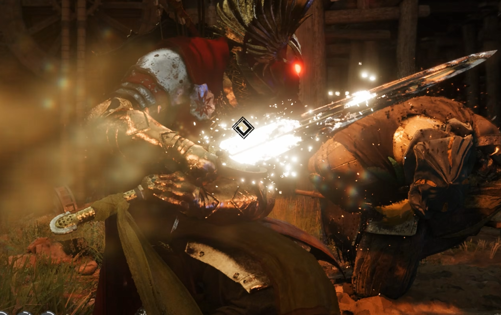 Machina Knight boss in Crimson Desert