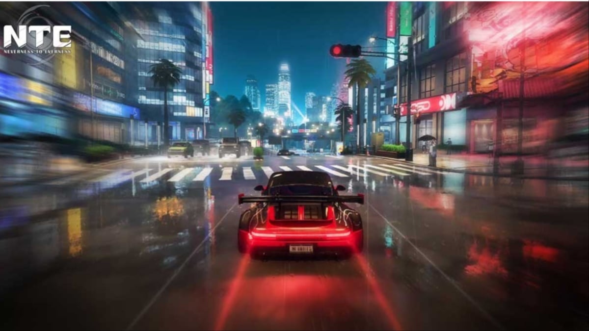 Driving the car in NTE: Neverness to Everness