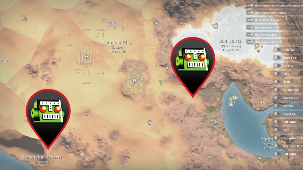 Camel locations in Soulmask