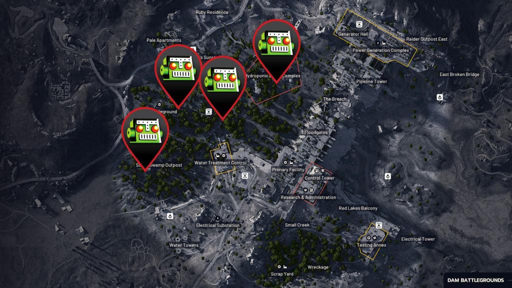 Swamp area in ARC Raiders