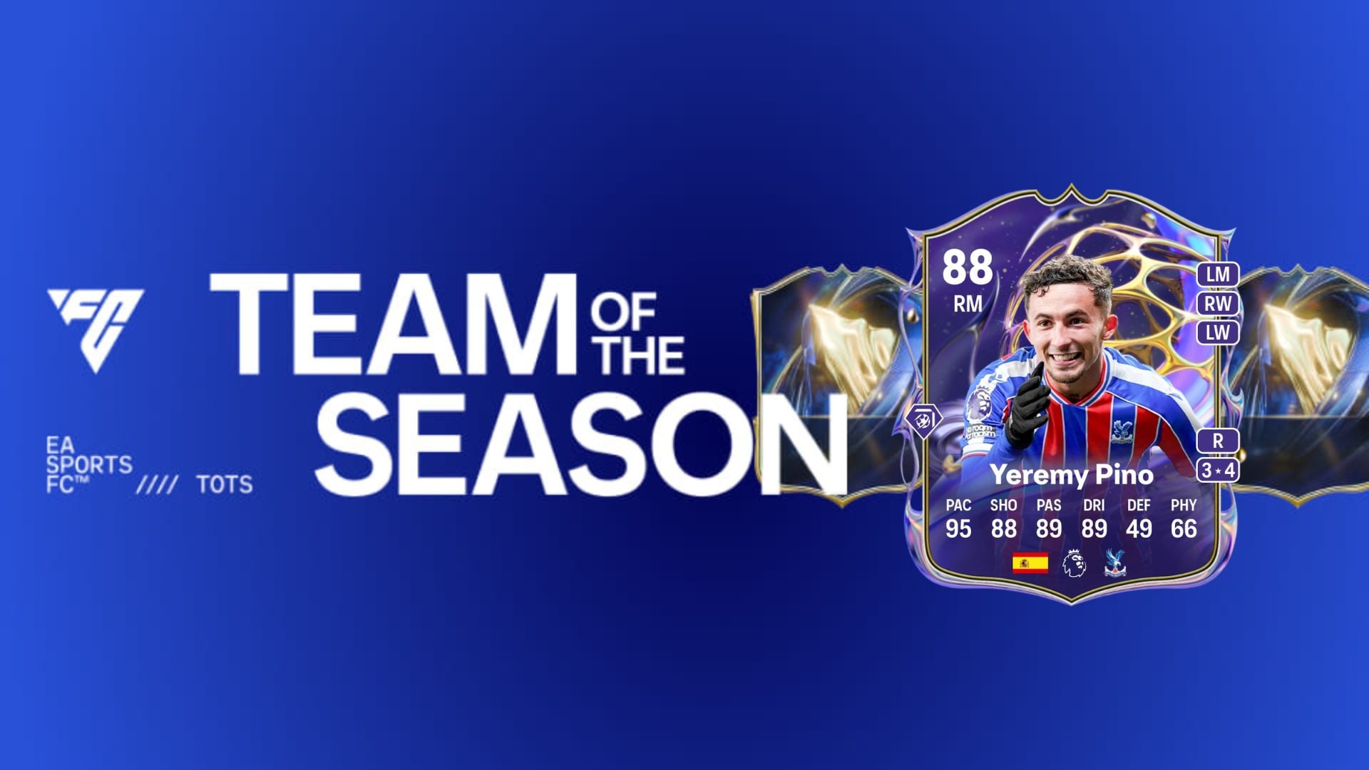 Yeremy Pino Future Stars item in FC 26