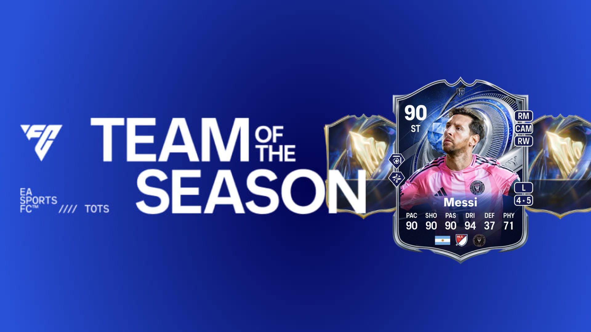 Messi TOTY HM in FC 26