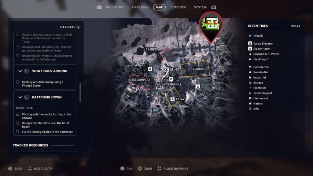 Pipeline location in ARC Raiders
