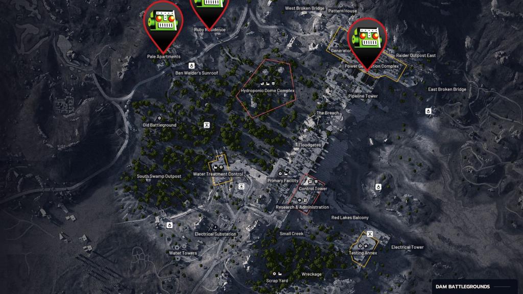 Dam Battlegrounds Map