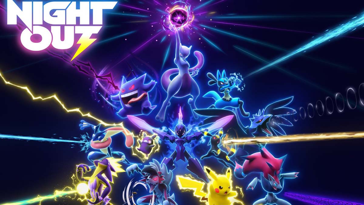 The poster for the EDM collab between Pokémon Marshmello and Allison Wonderland