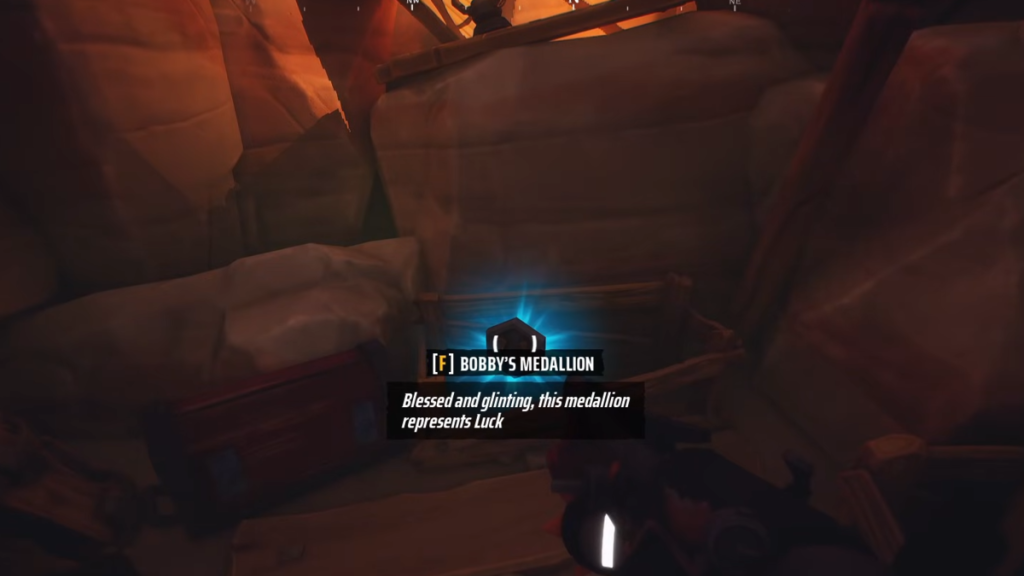 Bobby's medallion