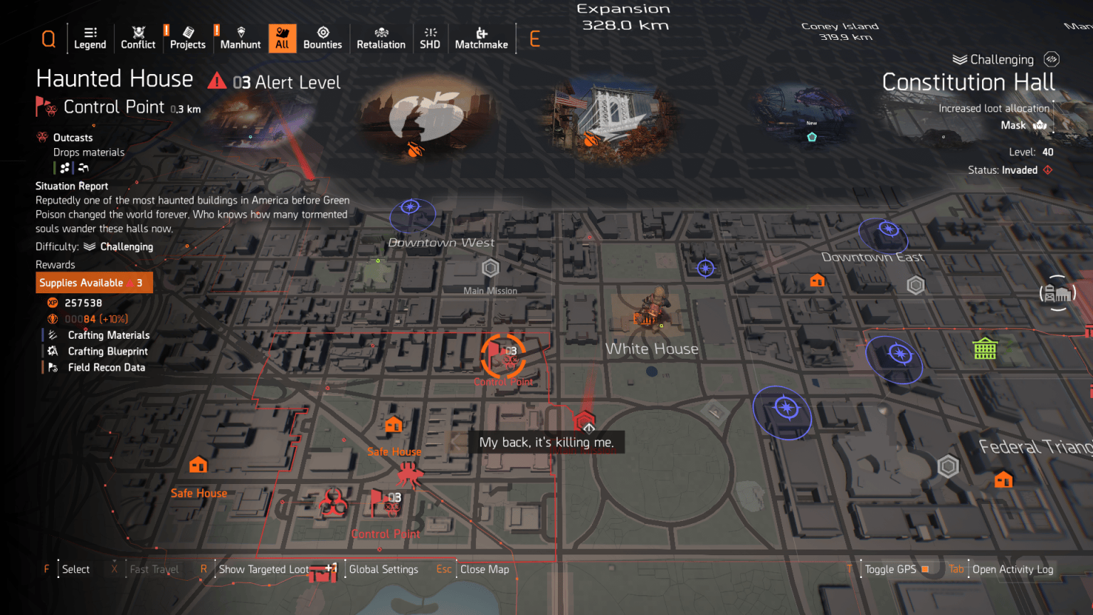 The Division 2 Y8S1 Rise Up Week 3 HVT Manhunt: Scout 3 solutions ...