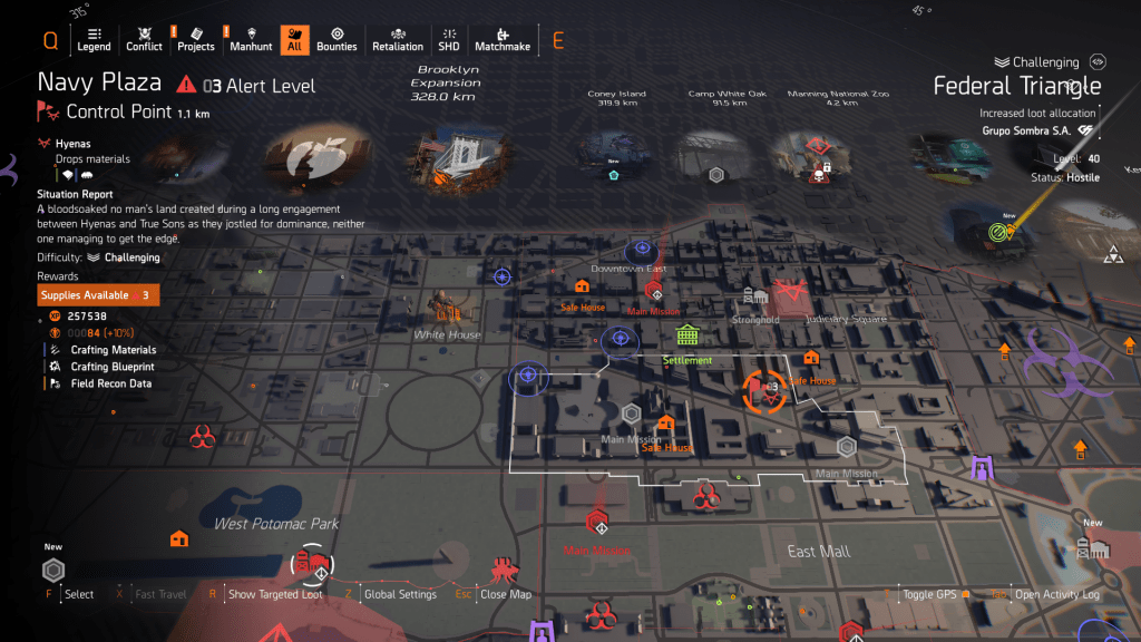 Navy Plaza in The Division 2