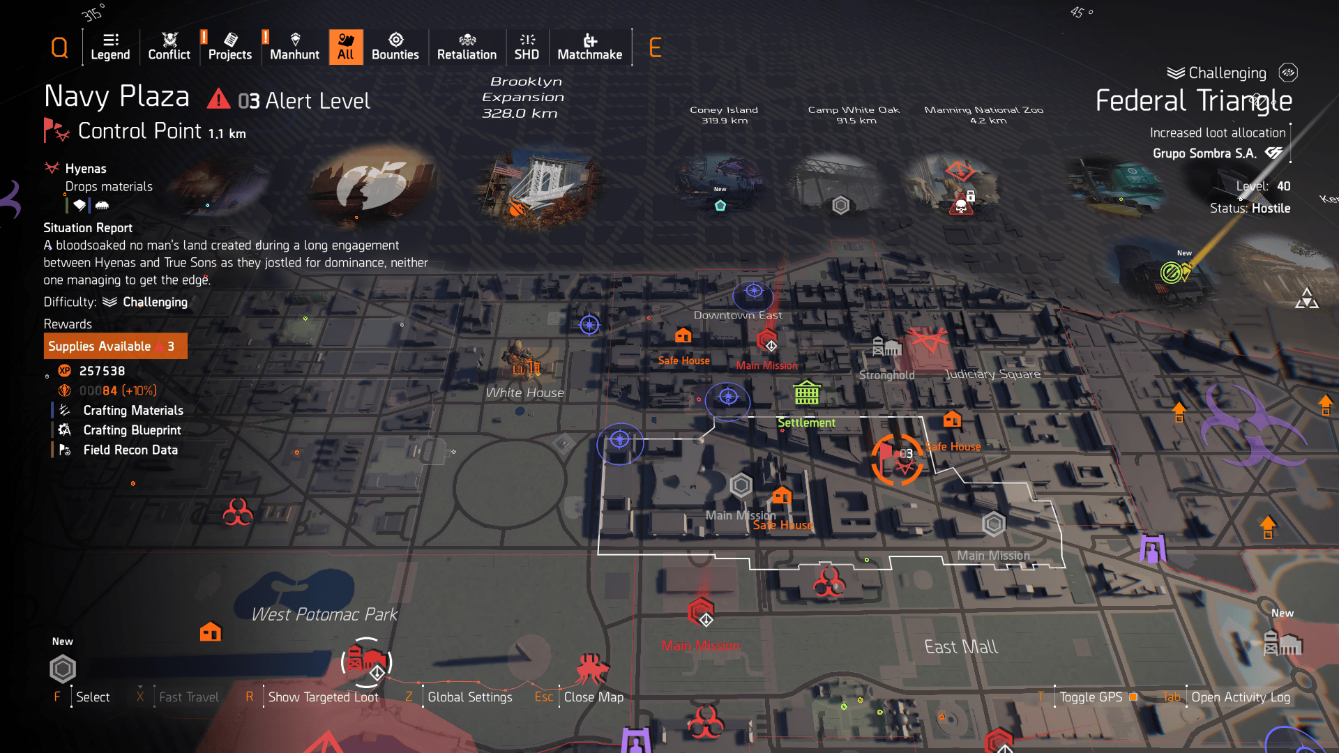 The Division 2 Y8S1 Rise Up Week 1 Manhunt: Scout 1 solutions – Destructoid