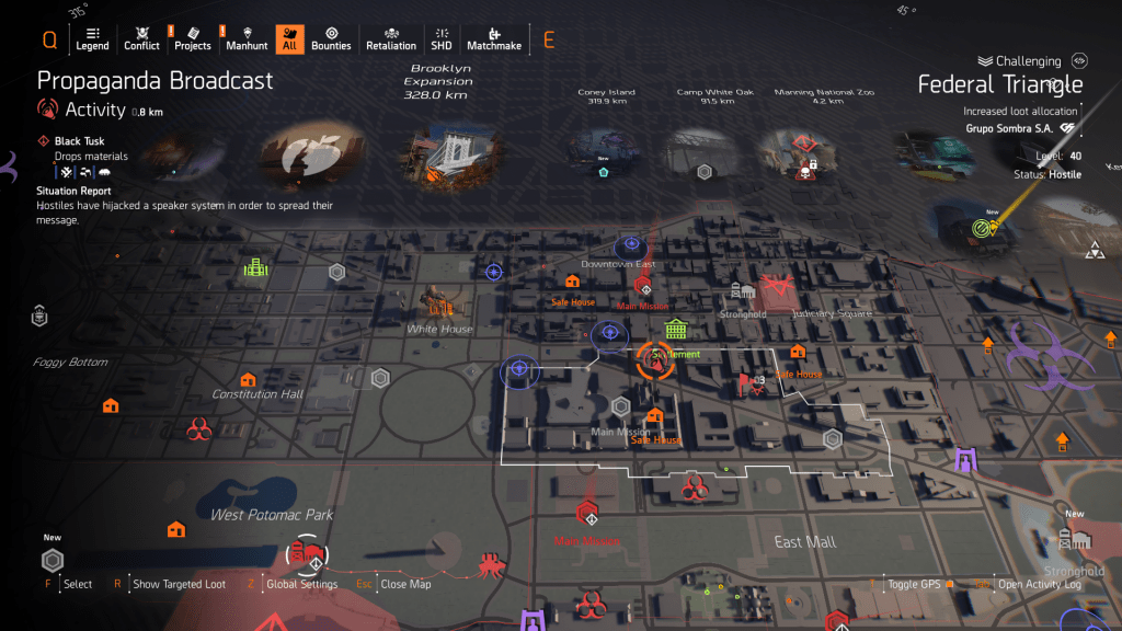 Federal Triangle in The Division 2