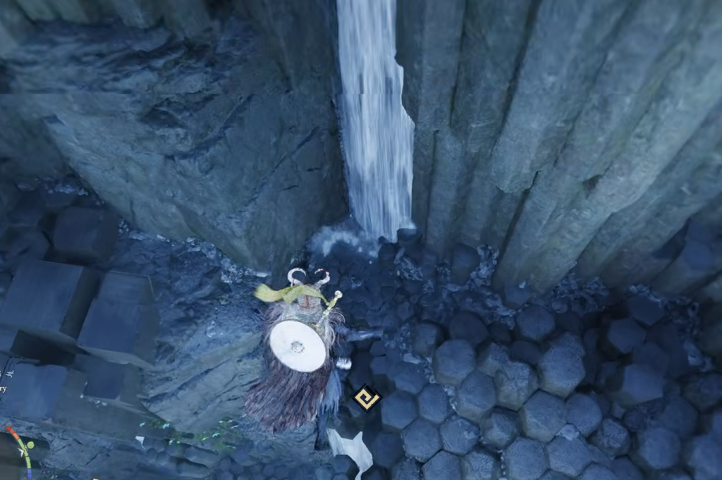 Waterfall entrance