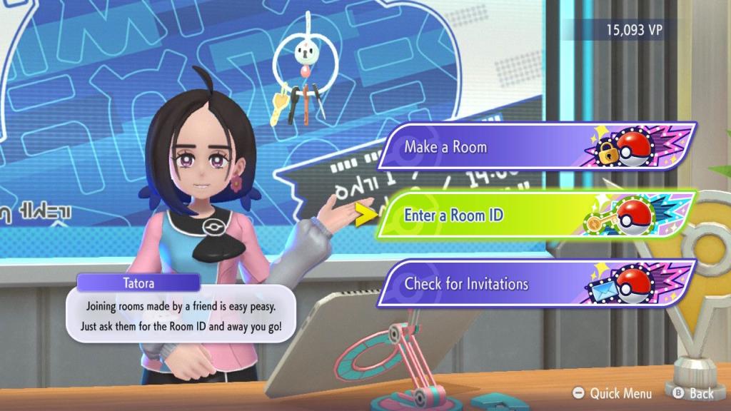 Custom room creation in Pokemon Champions