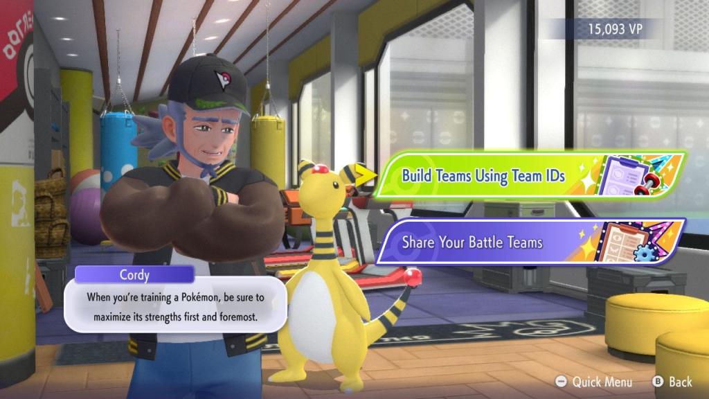Replica Team section in Pokemon Champions