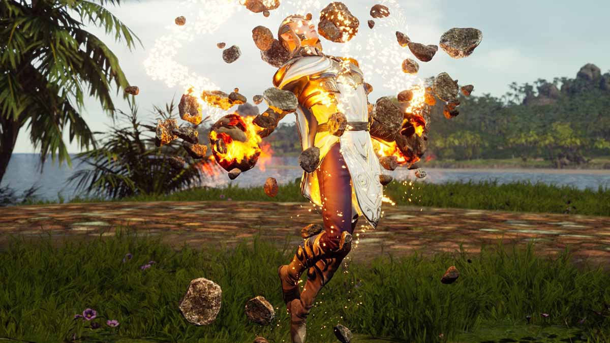 Flying lady in Ashes of Creation