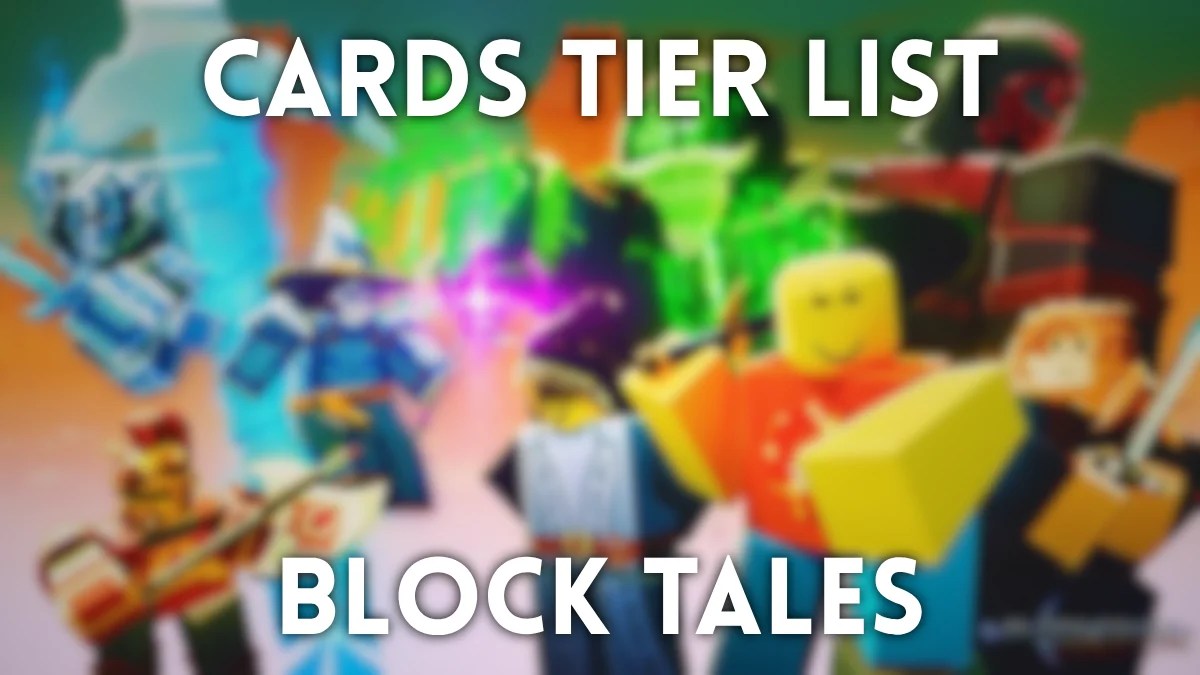 Block Tales Cards tier list cover image.