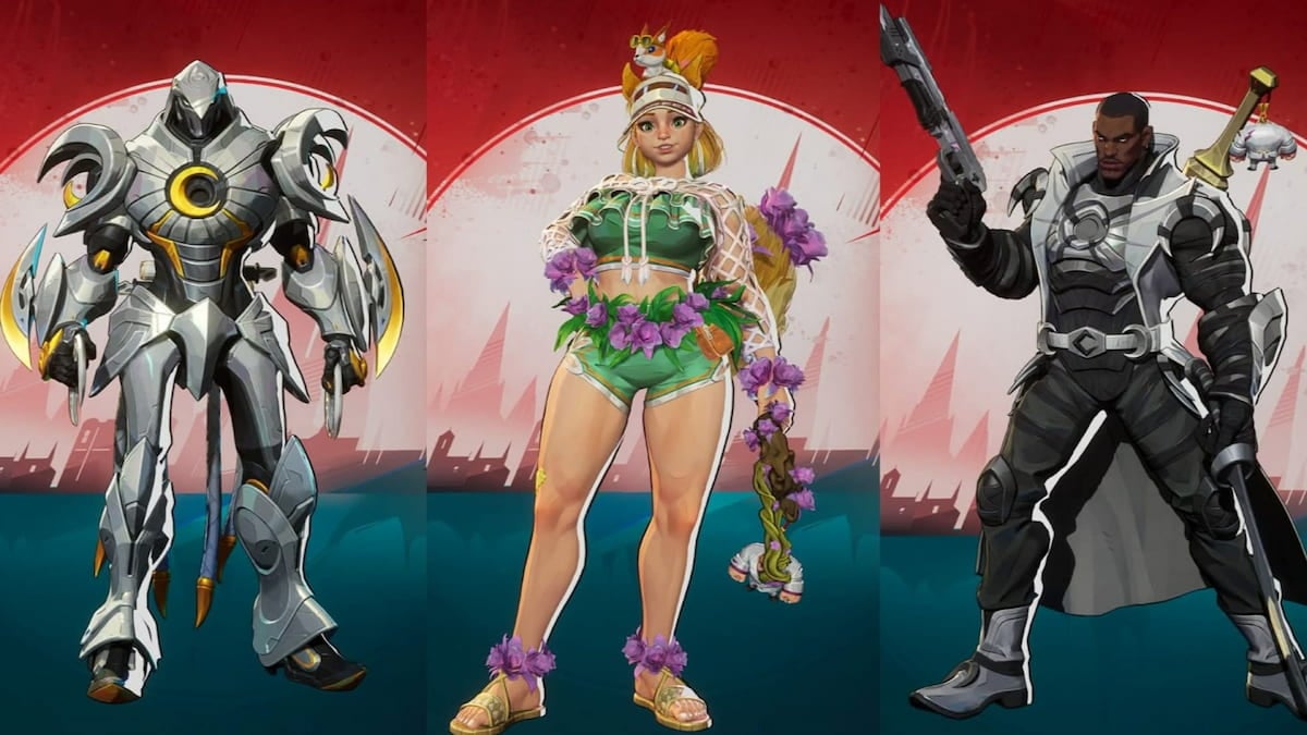 Moon Knight, Squirrel Girl, and Blade in blood hunt marvel rivals