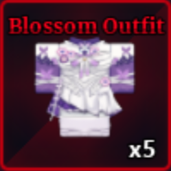 Blossom Outfit Accessory from Sailor Piece Roblox experience.