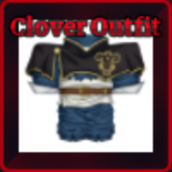 Clover Outfit accessory from Sailor Piece Roblox experience.