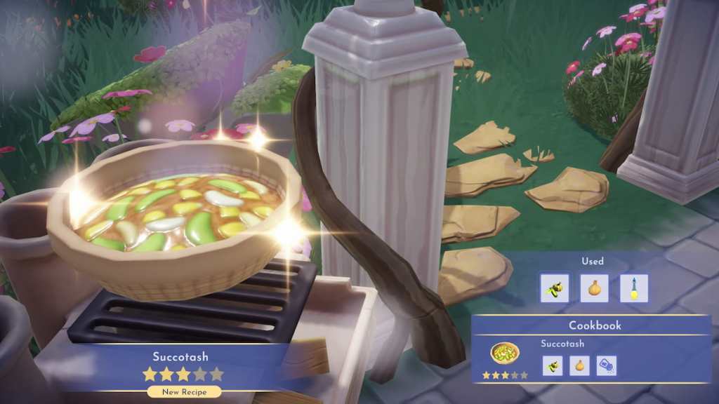 cooked succotash in DDV